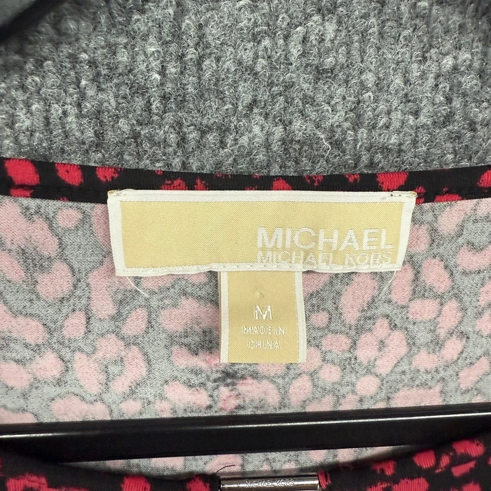 Michael‎ Kors Top Womens M Black Purple Fairy Grunge Whimsigoth Romantic Goth